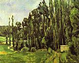 Poplar Trees by Paul Cezanne
